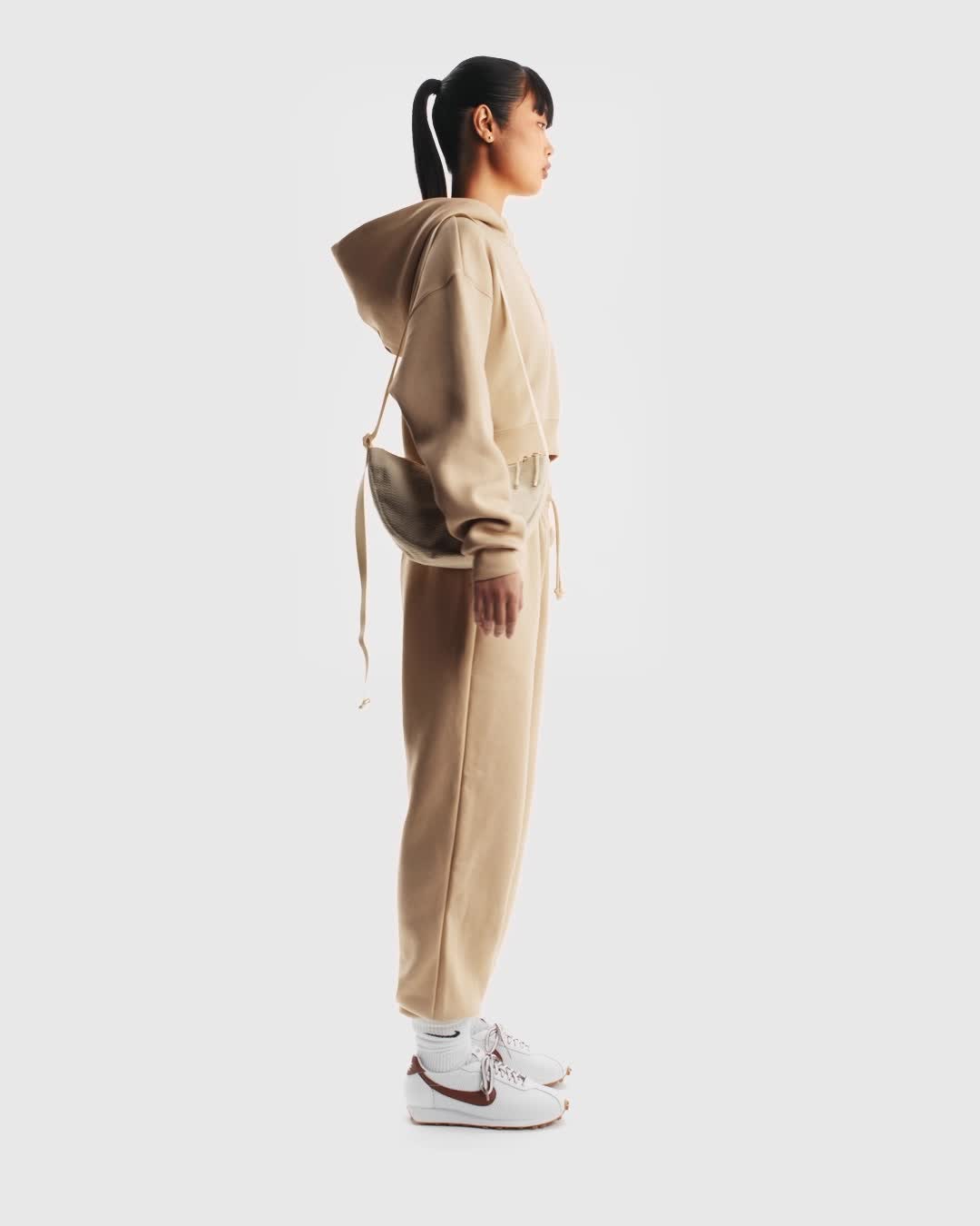 Nike Sportswear Phoenix Fleece Women's Oversized Cropped Henley